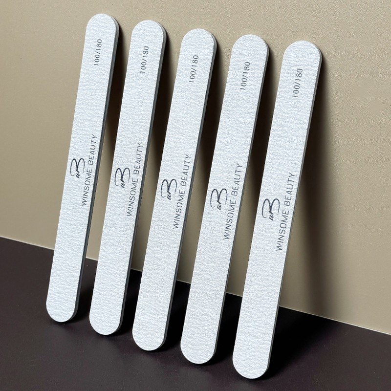 Zebra Nail File Wholesale - Professional 80/80 Double Side Emery Korean