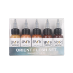 Tattoo Ink Supplier - Professional 1oz Flesh Skin Tone Brown EU Certified