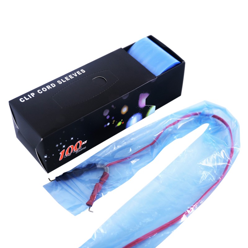 Microblading Supplies Supplier - 125pcs Disposable Blue Cord Sleeves