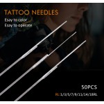 Tattoo Needles Manufacturer - 50 Pieces Blackbird Disposable Sterile