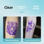 Tattoo Stencil Gel Factory - Spark Professional Organic 5 OZ Clear