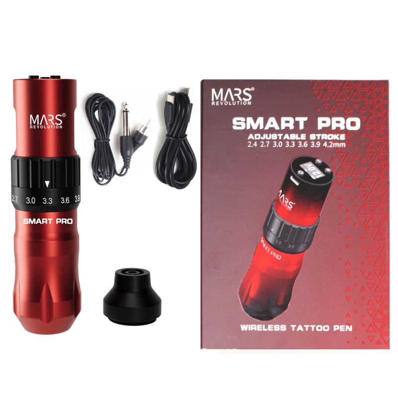 Tattoo Pen Supplier - Mars Permanent Adjustable Coreless Motor 1500mAh