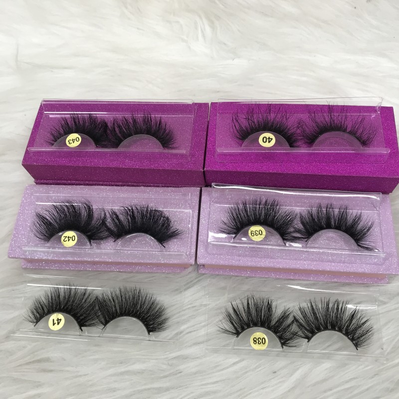 Mink Eyelashes Manufacturer - Pestanas Dramatic Full Strip 3d 30mm Custom