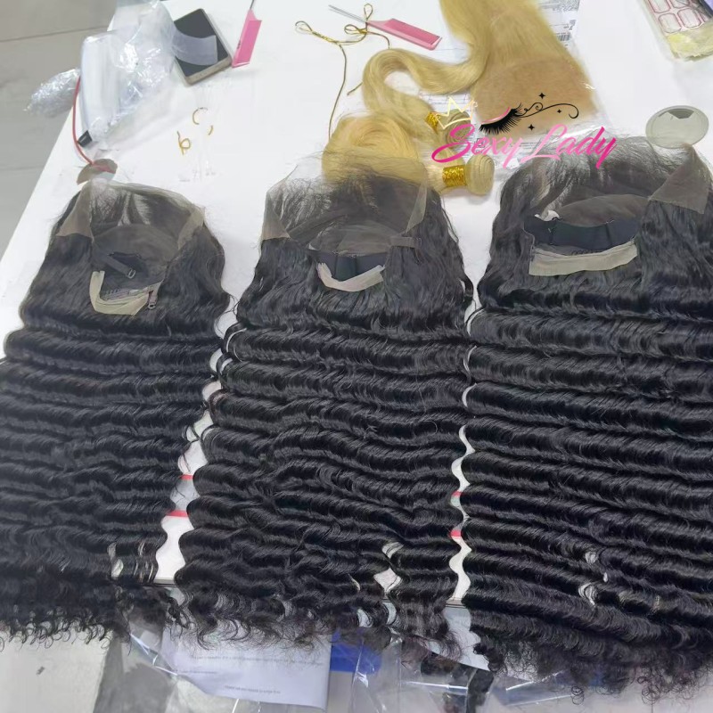 Raw Hair Wigs Supplier - HD Lace Front Virgin Cuticle Aligned Glueless