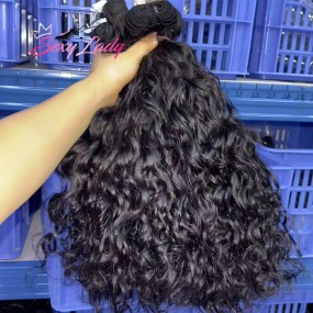 Hair Bundles Manufacturer - Sexy Lady Indonesian Burmese Indian Curly Body