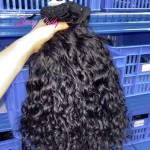 原料头发供应商源头工厂-性感女士印尼缅甸印度自然波浪