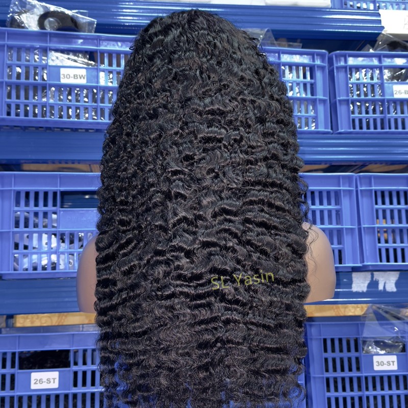 Human Hair Wigs Supplier - Wholesale Burmese Curly 180% 4x4 HD Lace Closure