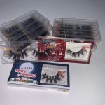 貂毛睫毛生产厂家-戏剧性全条3D30mm定制