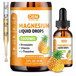 Calm Drops Supplier - Stress Relief Magnesium Glycinate Liquid
