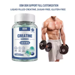 Liquid Filled Creatine Gummies Supplier - Sugar-Free 5000mg Energy Gummy