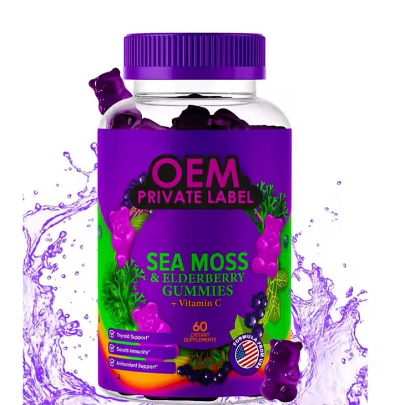 Sea Moss Gummies Supplier - Wholesale Vegan Bladderwrack Burdock Root