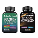 Shilajit Capsules Supplier - Fulvic Minerals Sea Moss Natural Blend