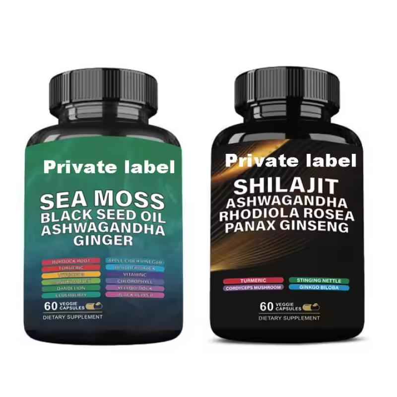 Shilajit Capsules Supplier - Fulvic Minerals Sea Moss Natural Blend