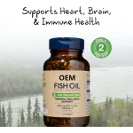 Omega-3 Fish Oil Factory - OEM Double-Strength 630mg EPA DHA