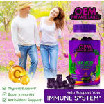 Sea Moss Gummies Supplier - Wholesale Vegan Bladderwrack Burdock Root
