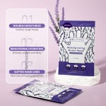 Hand Masks Supplier - Organic Lavender Plant Extracts Lightening Hydrating Exfoliating