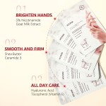 Hand Sheet Mask Supplier - Organic Goat Milk Skin Care Gloves Moisturizing Whitening