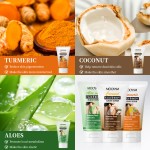 Sugar Scrub Factory - OEM Body Face 3 Flavors Coconut Aloe Vera Turmeric Infused