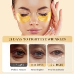 Eye Patch Mask Factory - Organic Gold Collagen Hydrating Anti-Puffiness Dark Circles