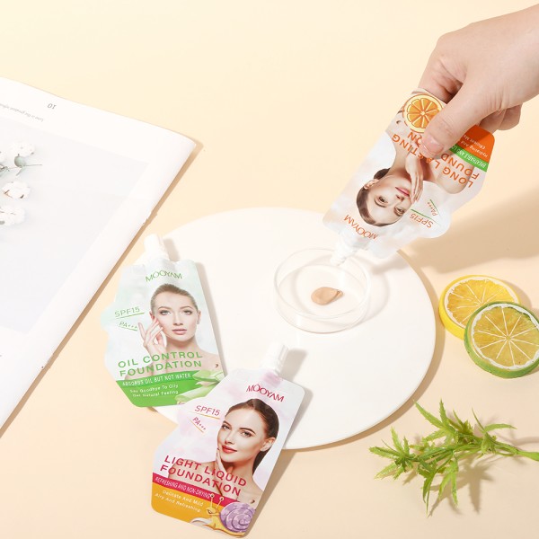 Face Primer Manufacturer - 10ml Aloe Vera Oil Control Snail Vitamin C Moisturizing