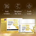 Face Cream Factory - 24K Gold Day Night Moisturizer All Skin Types Anti-Aging
