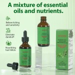 Hair Growth Oil Factory - Private Label Vegan Biotin Rosemary Essential Oils Moisturizing