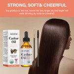 Castor Oil Supplier - MOOYAM 60ml Organic Private Label Vegan Keratin Eyelash