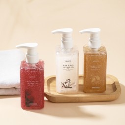 Bodywash Manufacturer - 320ml Natural Organic Vitamin C Rose Milk Herbal Shower