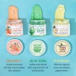 Face Scrub Factory - Organic Blueberry Turmeric Exfoliating Cream Acne Blackheads