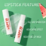 Lip Balm Factory - Watermelon Herbal SPF 30 Moisturizing Waterproof Lip Gloss