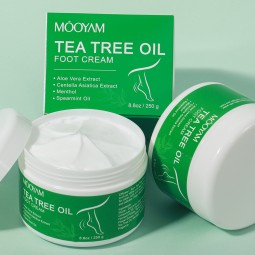 Foot Repair Cream Supplier - Private Label Herbal Tea Tree Oil Softens Dry Cracked