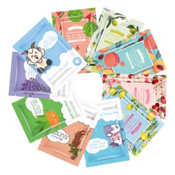 Sheet Mask Factory - Private Label 10-Flavor Herbal Face Body Moisturizing Whitening