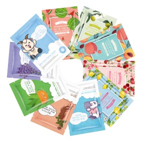 Sheet Mask Factory - Private Label 10-Flavor Herbal Face Body Moisturizing Whitening