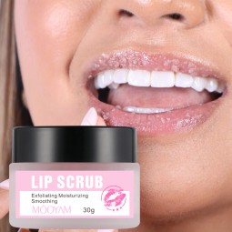 Lip Scrub Supplier - Organic Natural Lightening Moisturizing Exfoliating Pink Color
