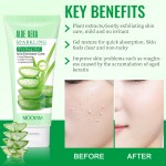Peeling Gel Supplier - Natural Aloe Vera Sparkling Deep Exfoliator Dead Skin Removal