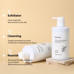 Body Scrub Factory - Organic Aloe Vera Tea Tree White Tea Salt Gel Moisturizing