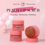 Lip Scrub Cream Factory - OEM Herbal Infused Exfoliating Moisturizer Peach Blueberry