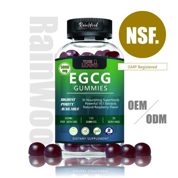EGCG Gummies Supplier - OEM Premium Organic Green Tea Gummies