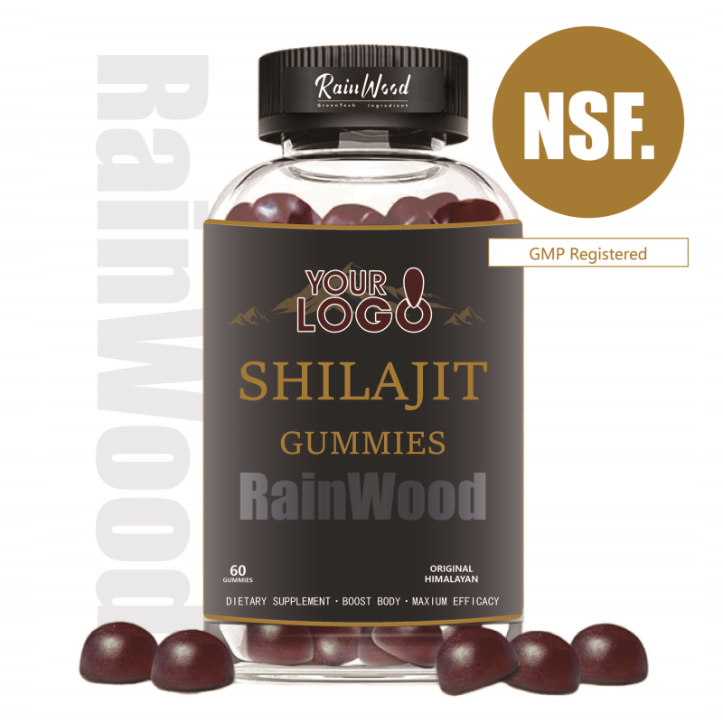 Shilajit Gummies Factory - NSF OEM with Ashwagandha Extract Complex