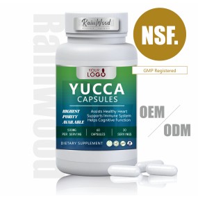 Yucca Capsules Factory - Private Label Herbal 500MG Supplement Capsules