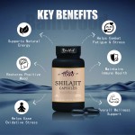 Shilajit Capsules Manufacturer - NSF OEM Himalayan Purest 500mg