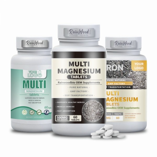 Magnesium Tablets Supplier - OEM Multi Magnesium Complex Tablets