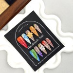 False Nails Supplier - 100% Handmade High Quality Acrylic 3D Flower Blush Medium 10pcs/Box