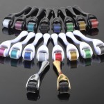 Derma Roller Manufacturer - OEM 540 Titanium Anti Hair Loss Gold Microneedle Roller Home Use