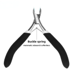 Nail Clipper Factory - OEM Custom Non Slip Handle Cuticle Nippers Toe Hand Nail Art Tools