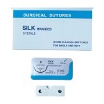 Surgical Suture Manufacturer - Custom Medical Grade Non Absorbable Silk Suture 2/0 4/0