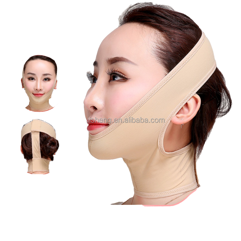 Chin Mask Bandage Factory - Custom Anti Wrinkle V Shaped Post Surgical Neck Compression