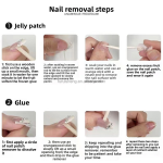 Press on Nails Supplier - Hot Products Gothic Y2K Almond Cat Eye Punk Metal Party Nail Sticker