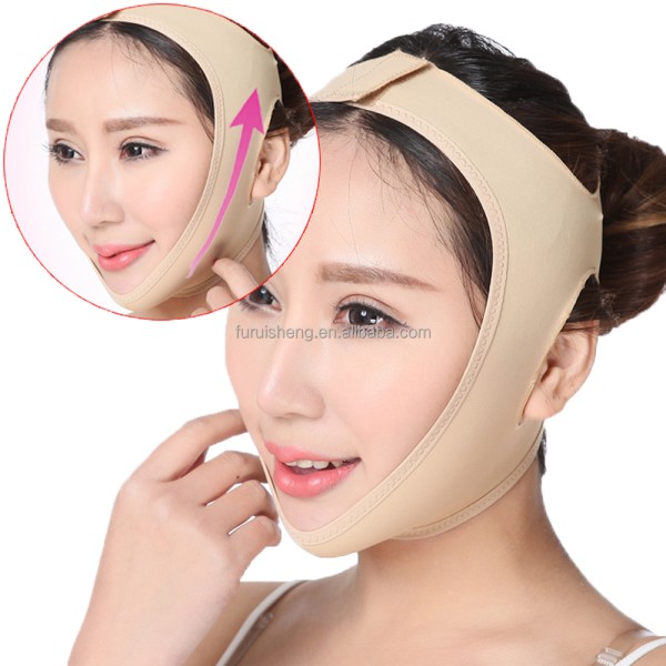 Facial Slimming Belt Supplier - Custom V Face Lifting Elasticity Breathable Comfortable