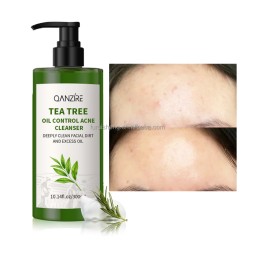 Facial Cleanser Manufacturer - 300ml Organic Hyaluronic Acid Salicylic Acid Tee Tree
